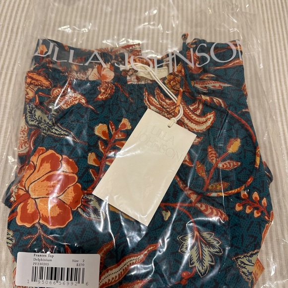 NWT Ulla Johnson Blouse (Size 2) - Picture 3 of 4